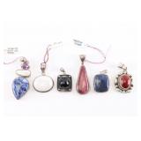 Lot of 6 Pendants.