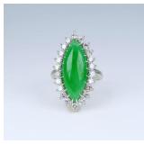 Spectacular Fine Green Imperial Jade