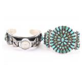 Old Pawn Zuni Cuff & Watch Band.