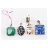 Lot of 4 Pendants.