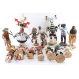Lot of 12 Kachinas