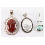 Lot of 3 Pendants.