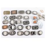Lot of Belt Buckle Making Material.