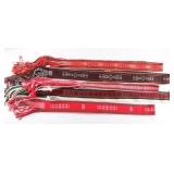 Lot of 9 Navajo Wedding Belts.