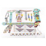 Lot of 10 Beaded Items.
