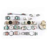 Lot of Native American Made Watches