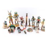Lot of 13 Kachinas