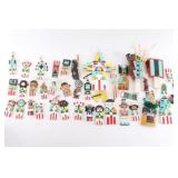 Large Lot of Hopi Kachinas