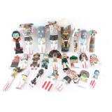Lot of 24 Hopi Kachinas