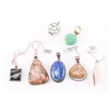 Lot of 7 Pendants.