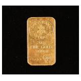 20G Bar Swiss Bank Corp Gold Bar