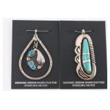 Lot of 2 Native American Pendants.