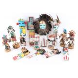 Lot of 12 Hopi Kachinas