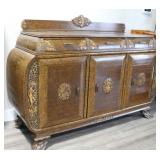 Victorian Tiger Oak Buffet.