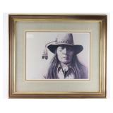 Charles Frizzell Lithograph.