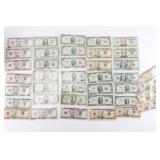 Large Lot of Collectible US Currency.