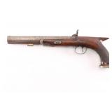 A.W. Spies Saw Handle Percussion Pistol .55 Cal