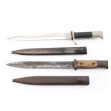 Two Third Reich Bayonets.