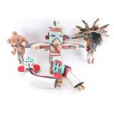 Lot of 5 Kachinas