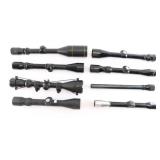 Lot of 8 rifle scopes