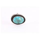 Navajo Nugget Turquoise Ring.