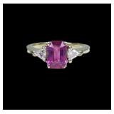 Gorgeous Kashmir NO Treatment Purple Sapphire