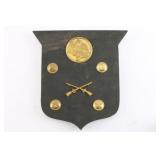 Military Display Plaque Lot