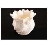 Fancy Blanc d' Chin Belleek Vase.