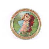 Tin Advertiser Tray.