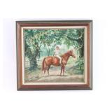 Original Oil on Board.