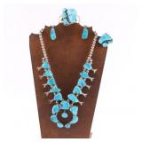 Sleeping Beauty Squash Blossom Set.