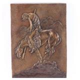 Fine Bronze Casting of 'End of the Trail'.
