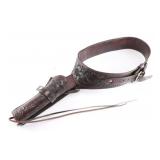 Lot of Hand-Tooled Holster Rig