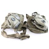 Lot of 2 Czech Gas Masks