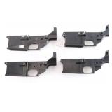 Lot of 4 EDM Arms VR-10 Stripped Receivers