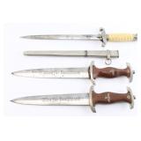 German WWII SA Daggers Lot