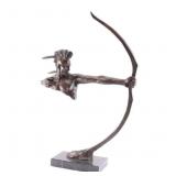 Modernistic Style Bronze Art Casting.