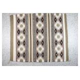 Navajo Banded Crystal Rug.