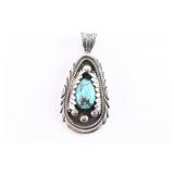 Navajo Turquoise Pendant