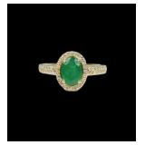 Elegant ï¿½EFFYï¿½ Designer Emerald and Diamond