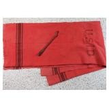 U.S.I.D. Wool Rug & Riding Crop