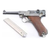DWM 1920 Police 9mm Luger #9398b