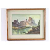 Original Watercolor by Jeanie Crawford.