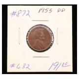 1955 U.S. Lincoln Cent.