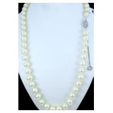 Lovely White Cultured Pearl Necklace