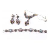 Vintage Costume Jewelry Set.