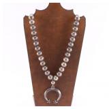 Older Navajo Large Pearl Necklace.