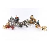 Lot of Vintage Cast Iron Toys.