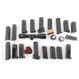 Lot Pistol Magazines/Accessories