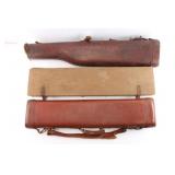 Lot of Vintage Shotgun Cases